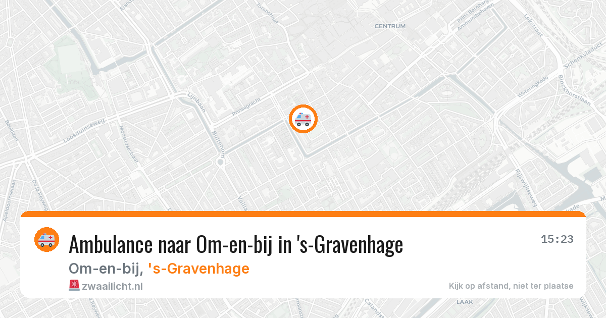 Ambulance naar Om-en-bij in 's-Gravenhage — 5 jun 2026