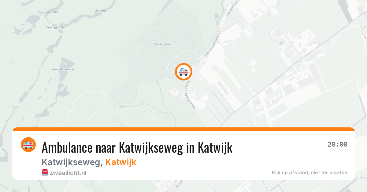 Ambulance naar Katwijkseweg in Katwijk — 12 aug 2026