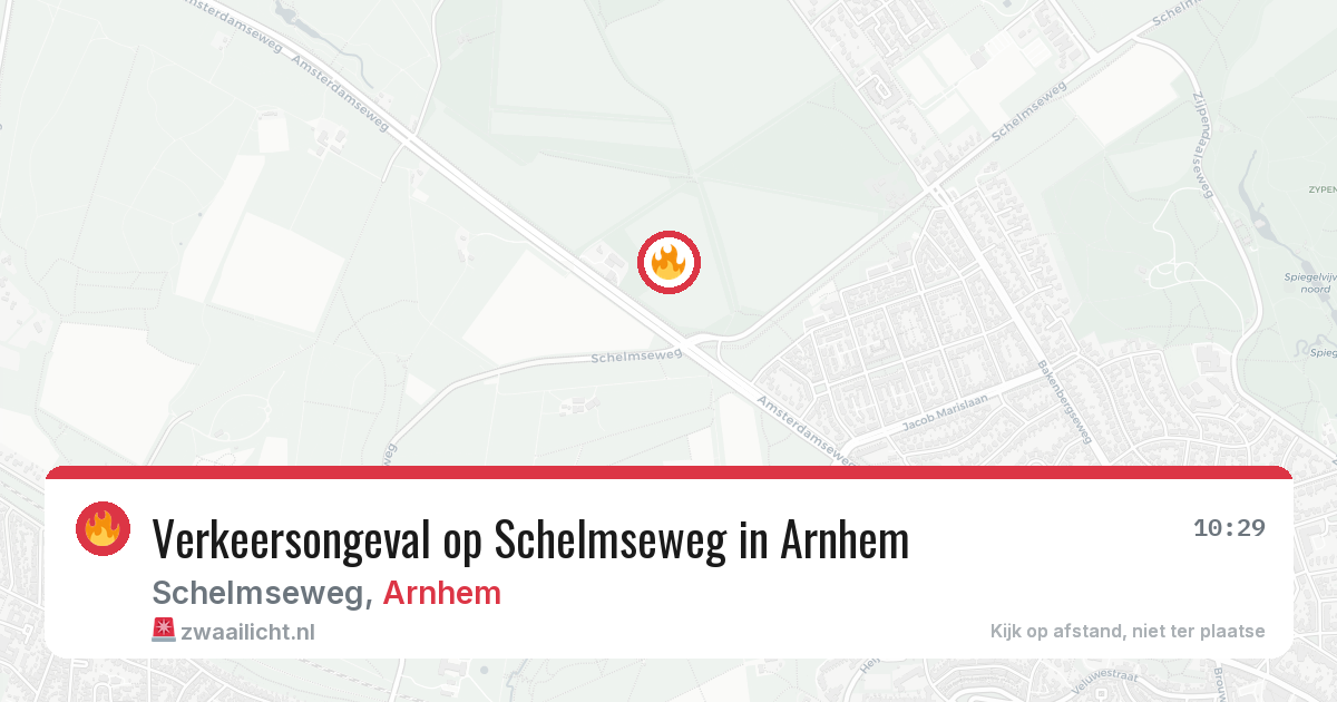 Verkeersongeval op Schelmseweg in Arnhem — 7 feb 2026