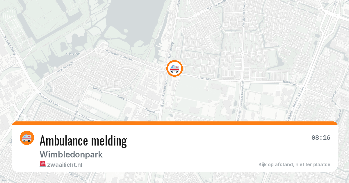 Ambulance melding — 18 jun 2026