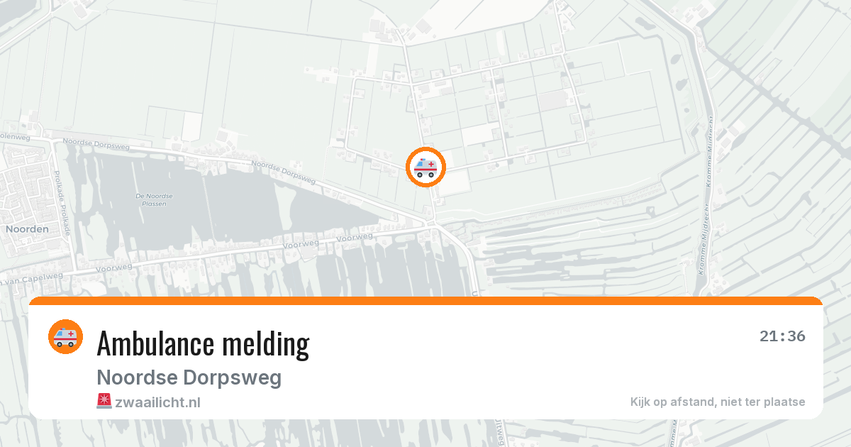 Ambulance melding — 8 feb 2026