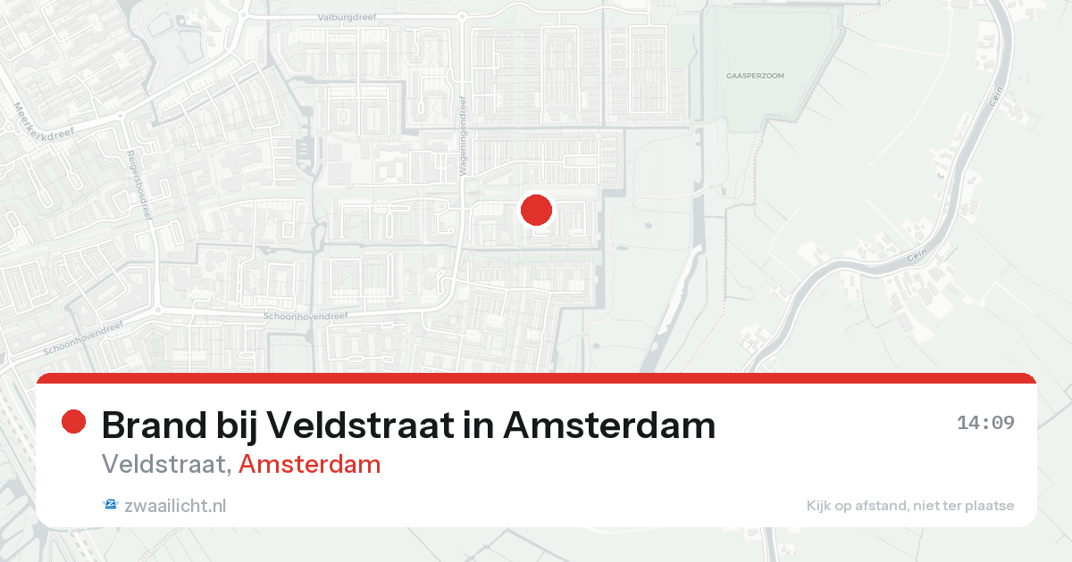 Brand bij Veldstraat in Amsterdam — 18 aug 2026