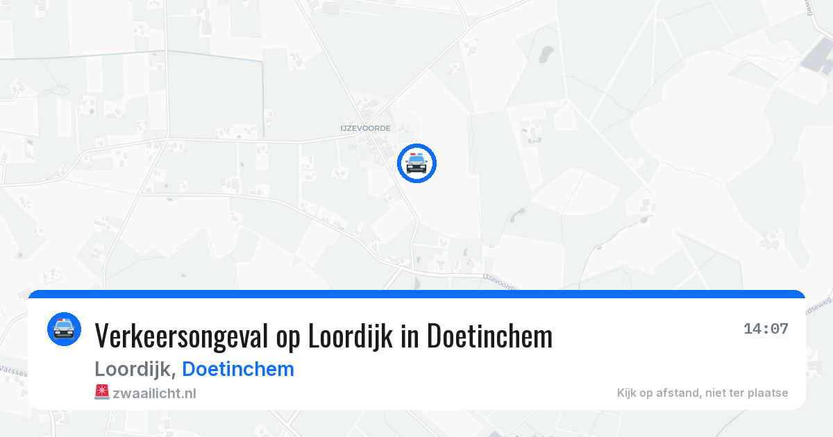 Verkeersongeval op Loordijk in Doetinchem — 18 jun 2026