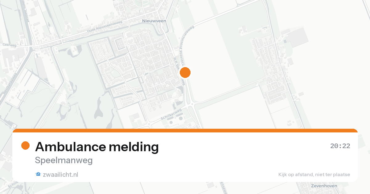 Ambulance melding — 31 jan 2026