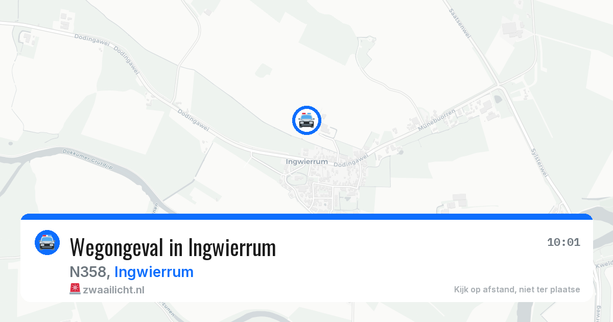 Wegongeval in Ingwierrum — 5 jun 2026