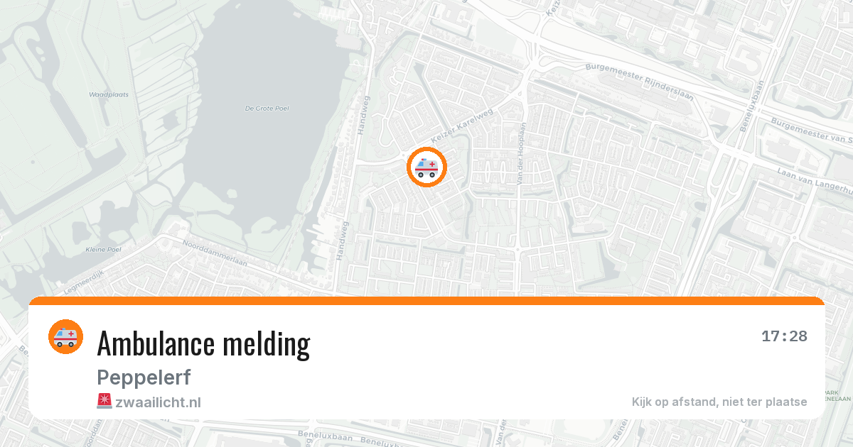 Ambulance melding — 18 jun 2026
