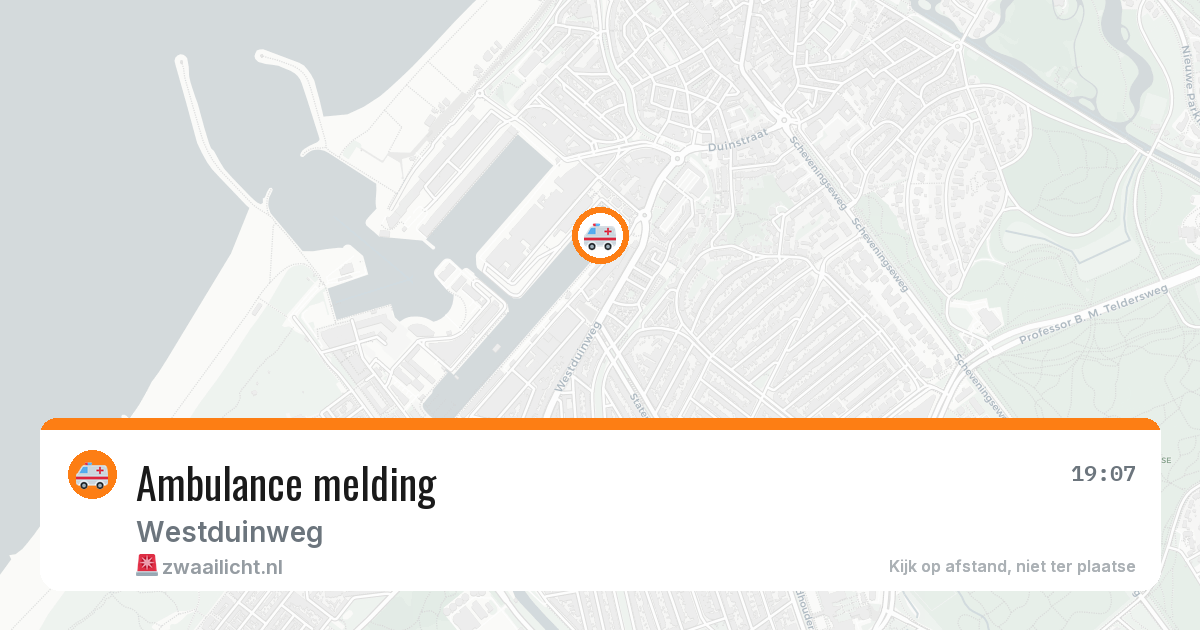 Ambulance melding — 3 jul 2026