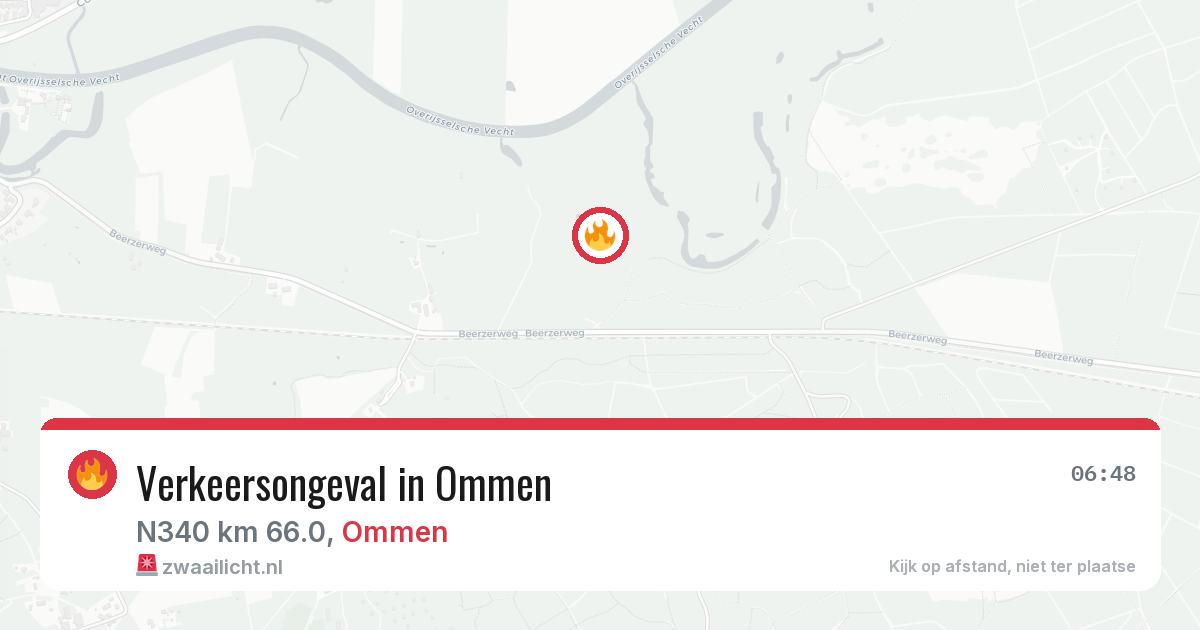 Verkeersongeval in Ommen — 2 jul 2026