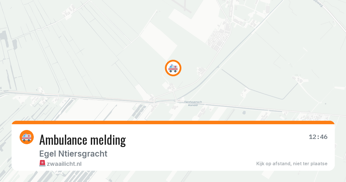 Ambulance melding — 24 jun 2026