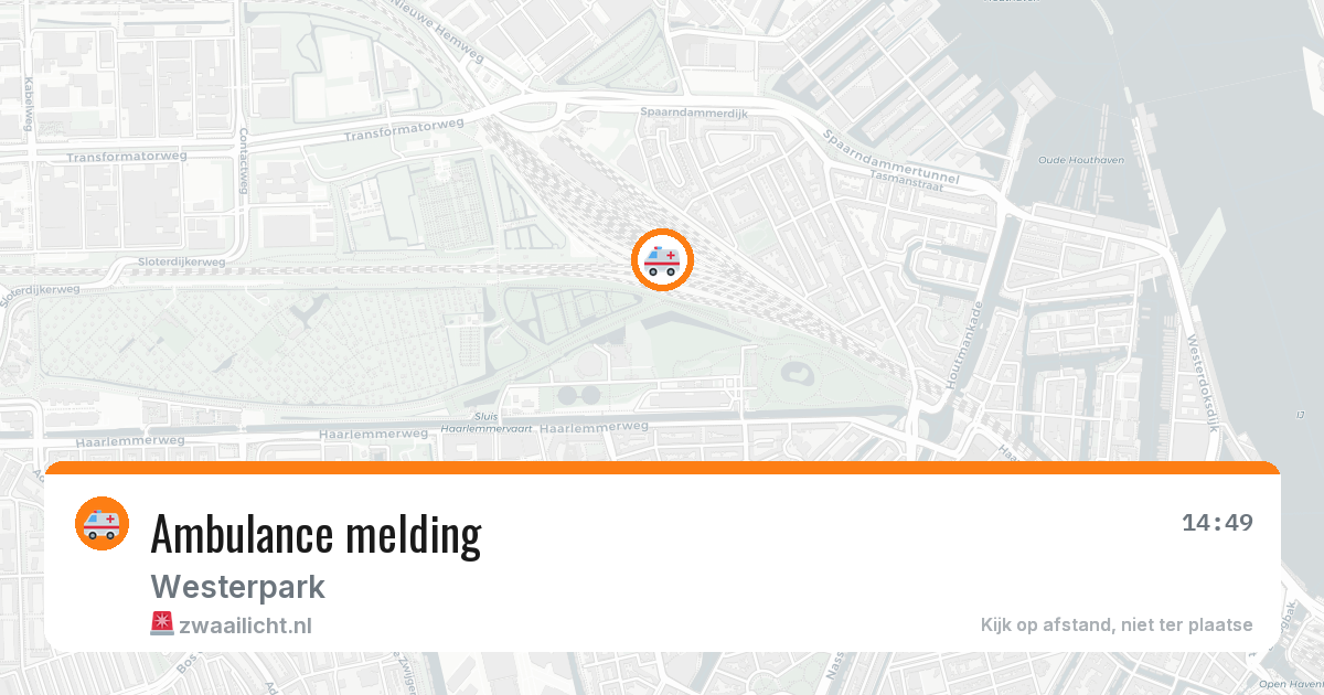 Ambulance melding — 25 jun 2026