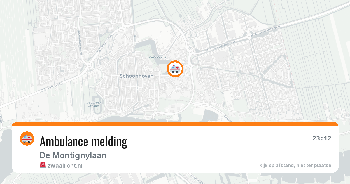 Ambulance melding — 26 jun 2026