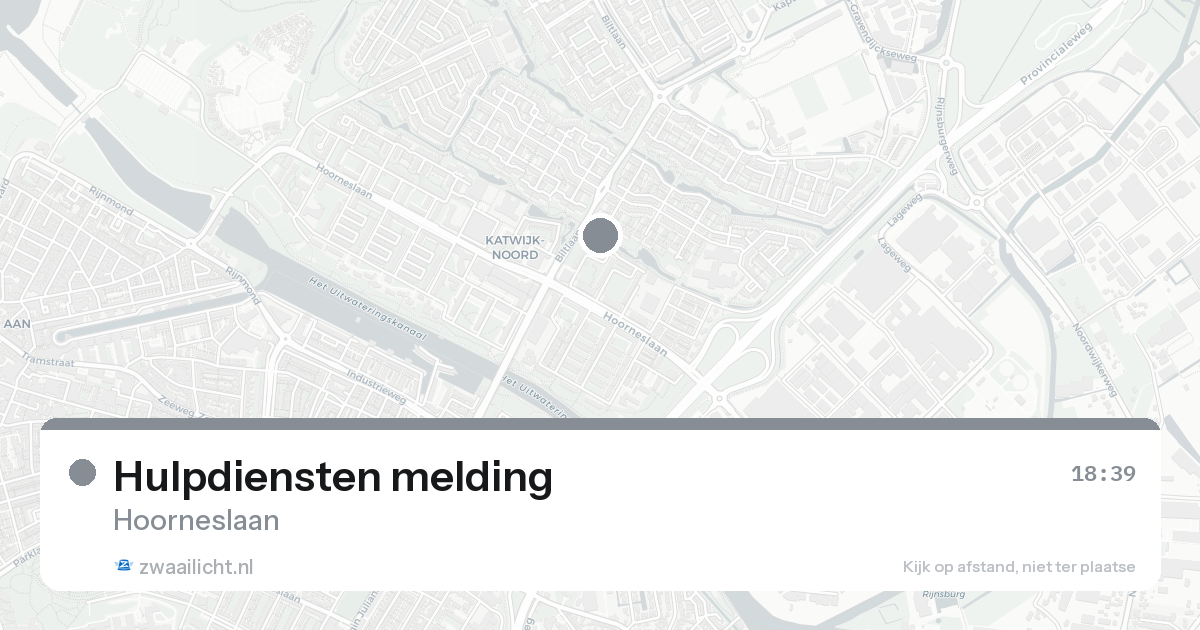 Hulpdiensten melding — 30 jan 2026
