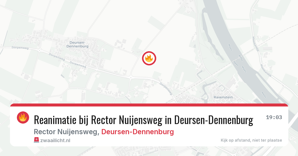 Reanimatie bij Rector Nuijensweg in Deursen-Dennenburg — 6 feb 2026