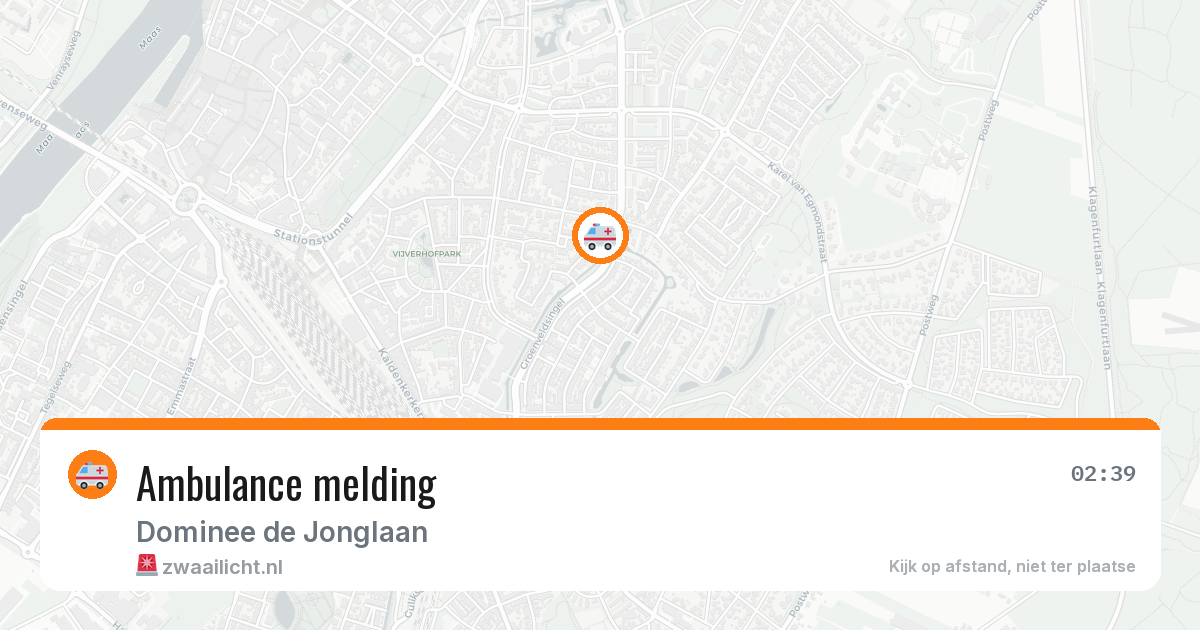 Ambulance melding — 14 jun 2026