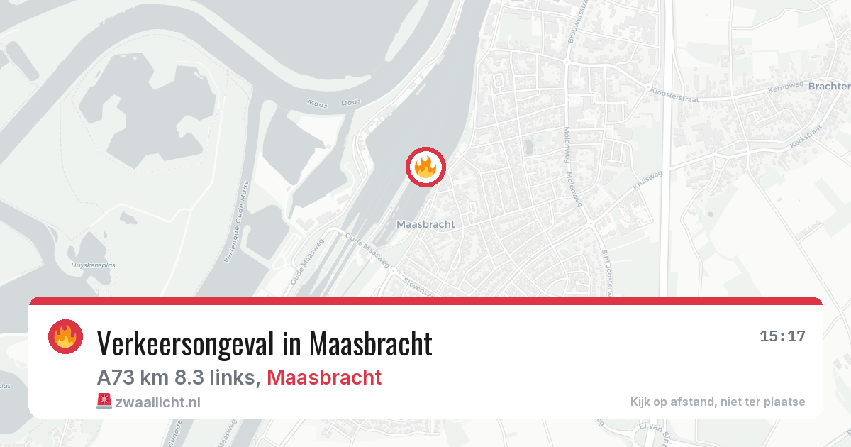 Verkeersongeval in Maasbracht — 30 jun 2026