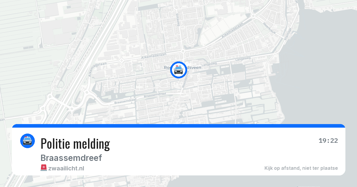 Politie melding — 25 mei 2026