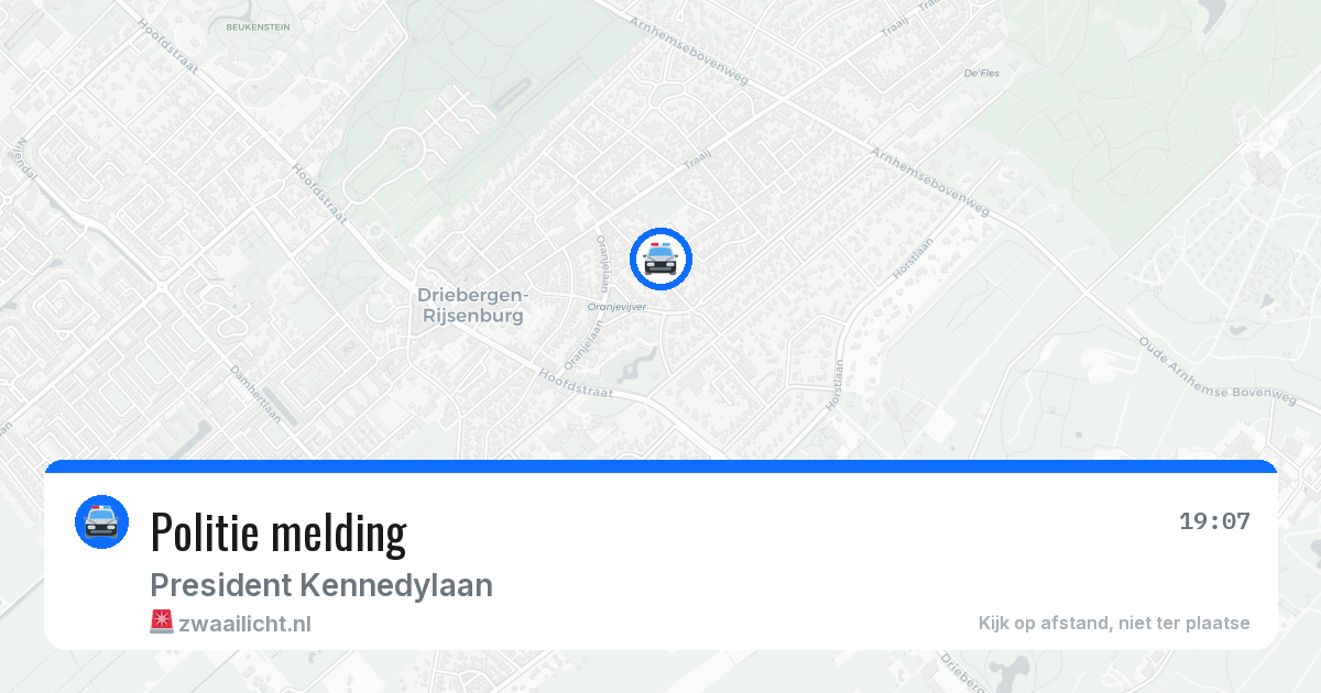 Politie melding — 2 jul 2026