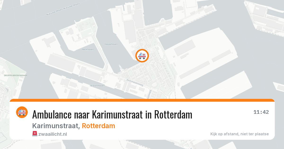 Ambulance naar Karimunstraat in Rotterdam — 4 jun 2026