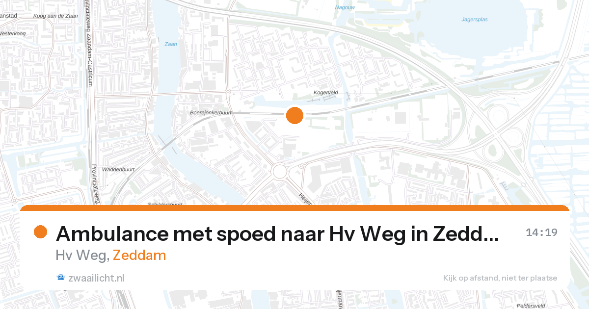 Ambulance met spoed naar Hv Weg in Zeddam — 11 jun 2026