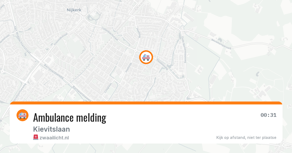 Ambulance melding — 11 jun 2026