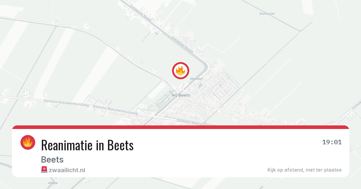 Reanimatie in Beets — 2 mrt 2026