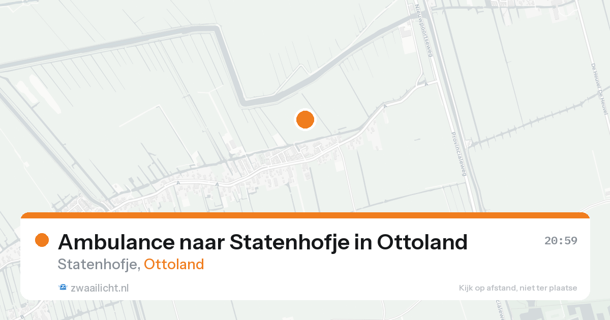 Ambulance naar Statenhofje in Ottoland — 7 feb 2026