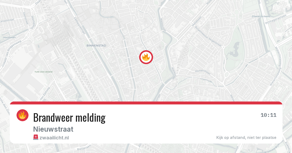 Brandweer melding — 2 jul 2026