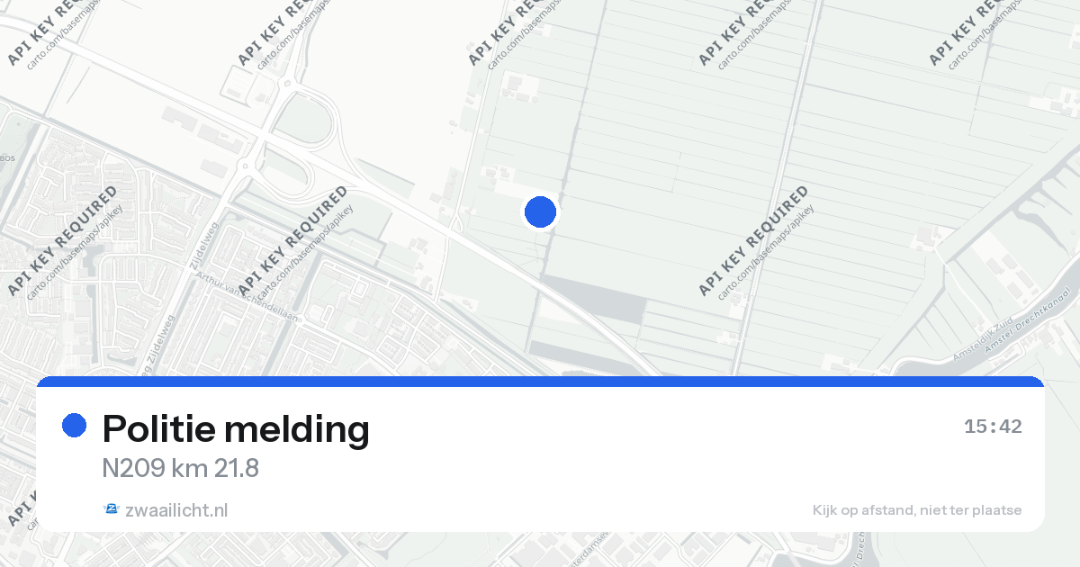 Politie melding — 22 mrt 2026