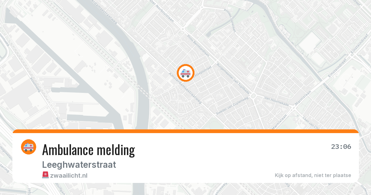 Ambulance melding — 10 jun 2026