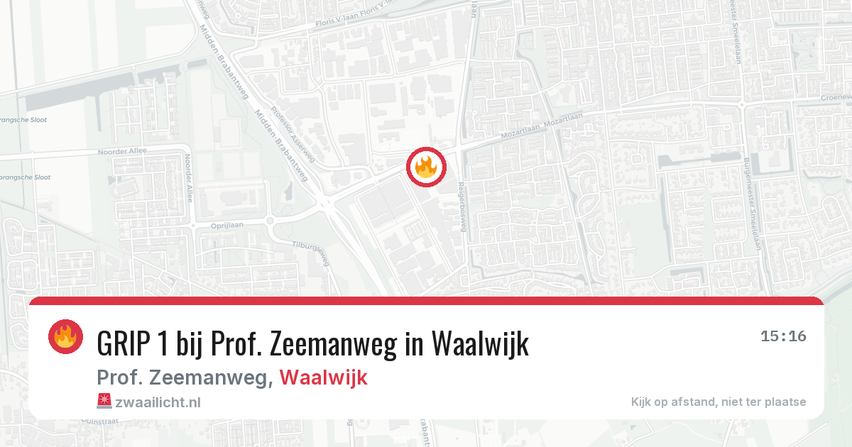 GRIP 1 bij Prof. Zeemanweg in Waalwijk — 30 apr 2026
