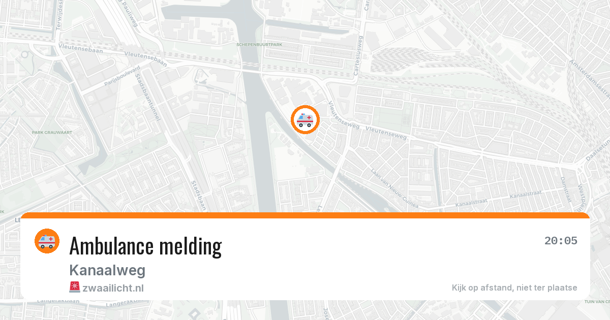 Ambulance melding — 21 feb 2026