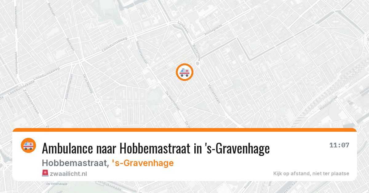 Ambulance naar Hobbemastraat in 's-Gravenhage — 2 feb 2026