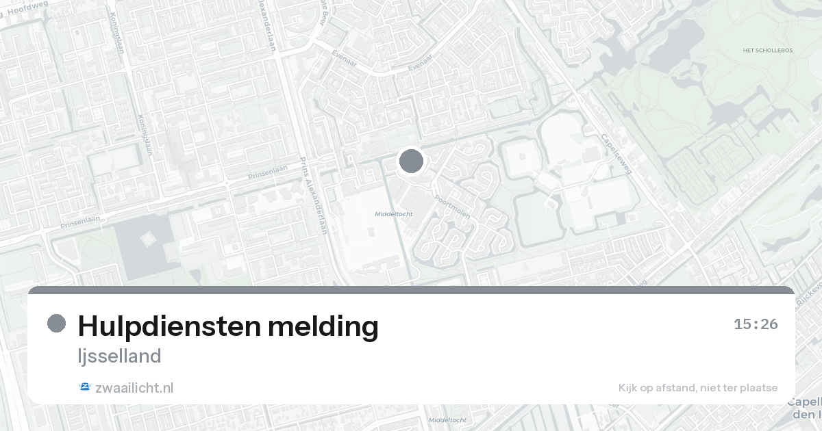 Hulpdiensten melding — 7 feb 2026