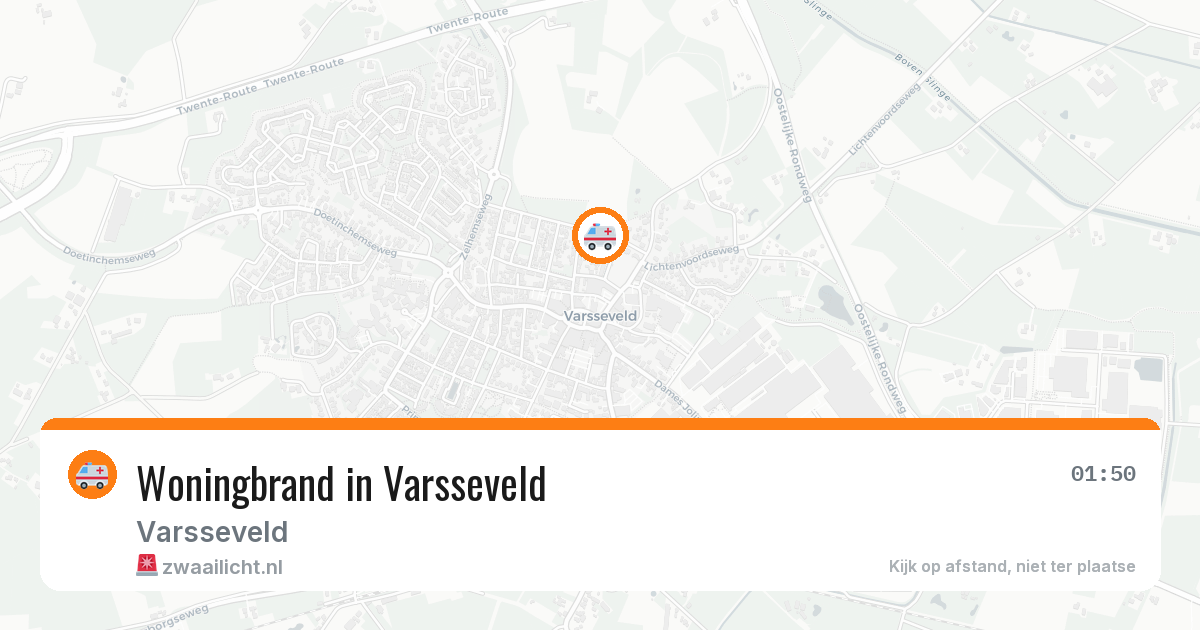 Woningbrand in Varsseveld — 15 mrt 2026
