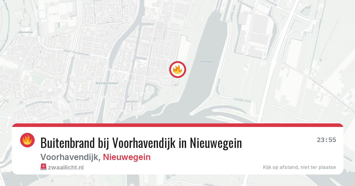 Buitenbrand bij Voorhavendijk in Nieuwegein — 7 mei 2026