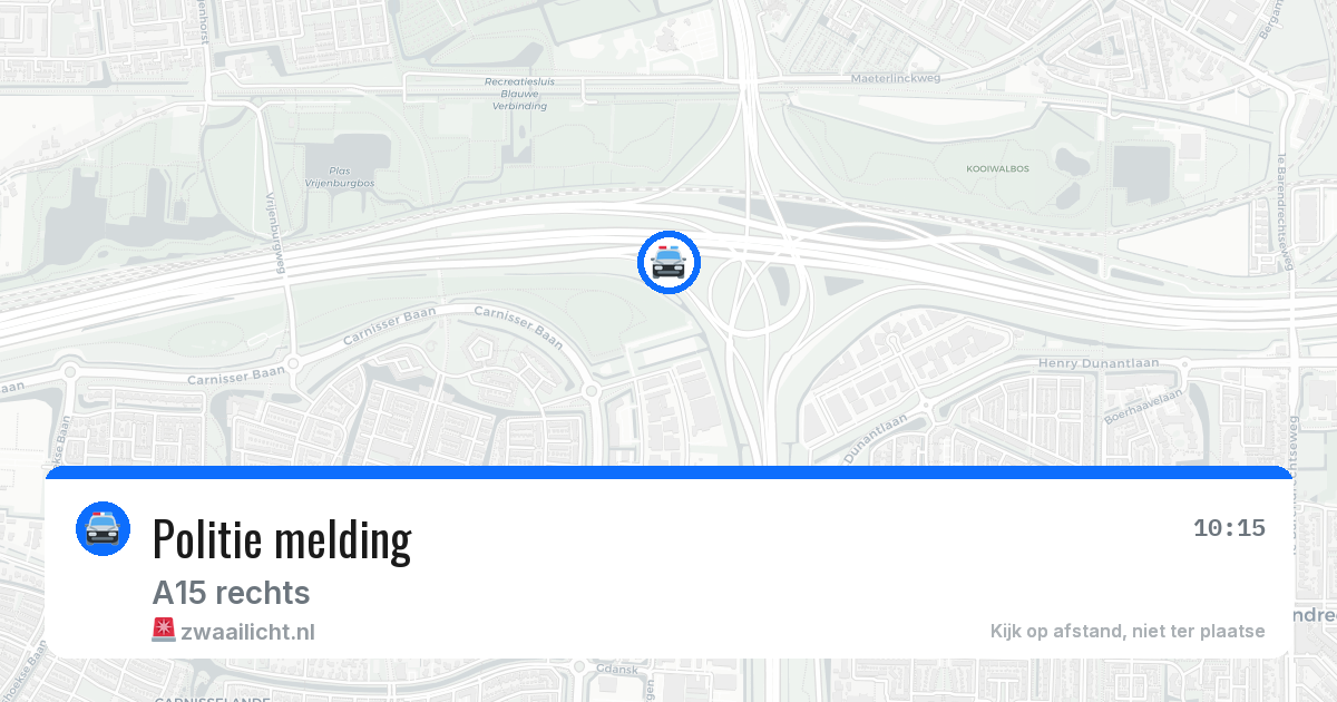 Politie melding — 2 jul 2026