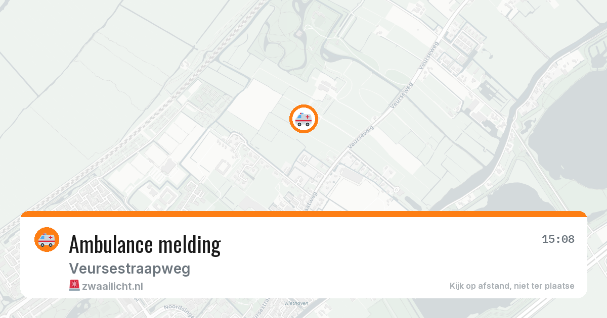 Ambulance melding — 1 jun 2026