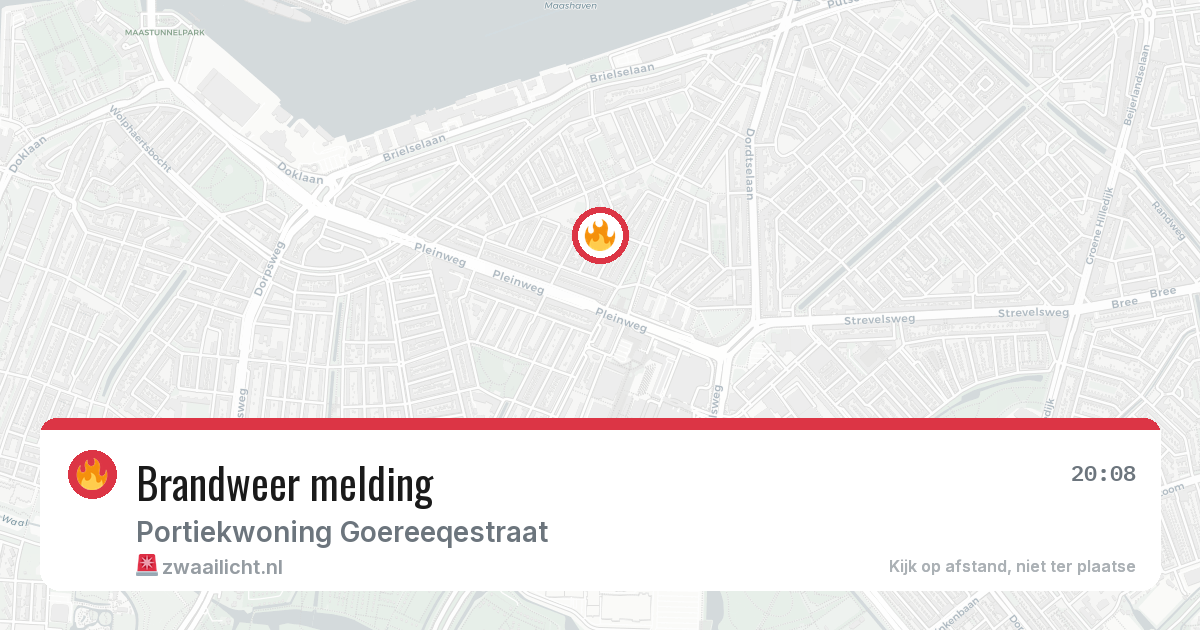 Brandweer melding — 5 jul 2026