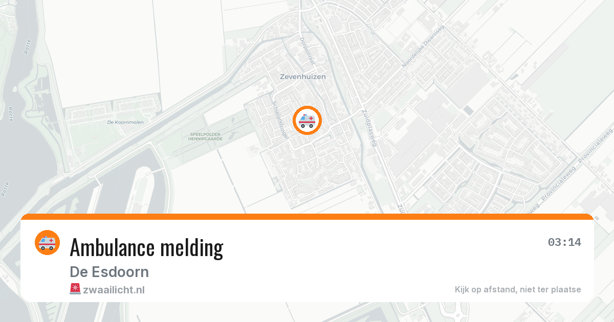 Ambulance melding — 5 jun 2026