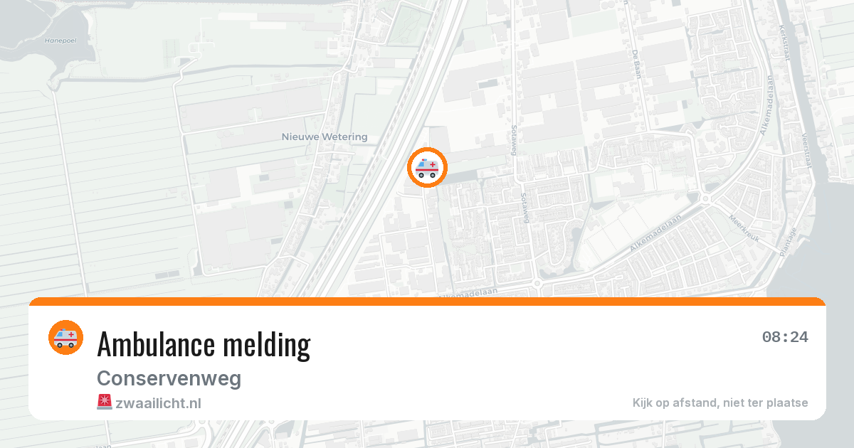 Ambulance melding — 17 feb 2026