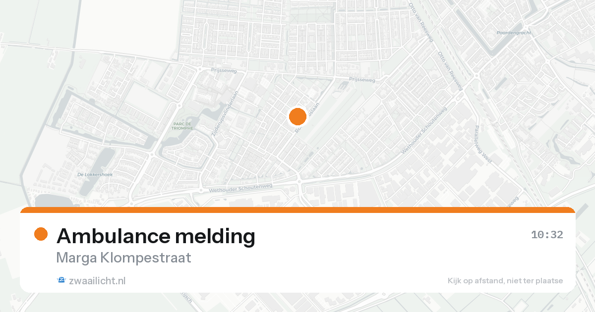Ambulance melding — 8 feb 2026