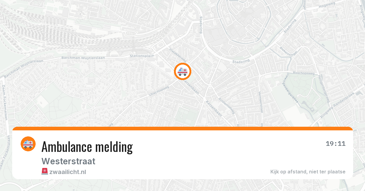 Ambulance melding — 5 feb 2026
