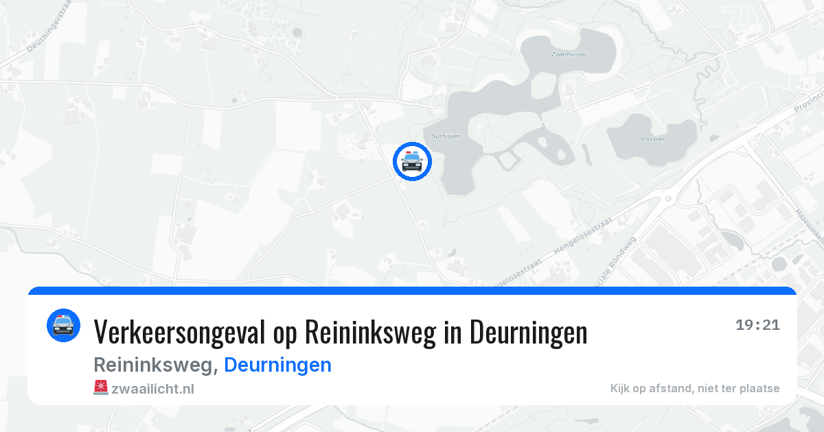 Verkeersongeval op Reininksweg in Deurningen — 29 jun 2026