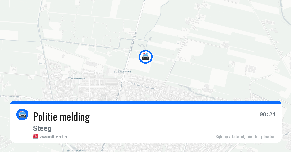 Politie melding — 16 jun 2026