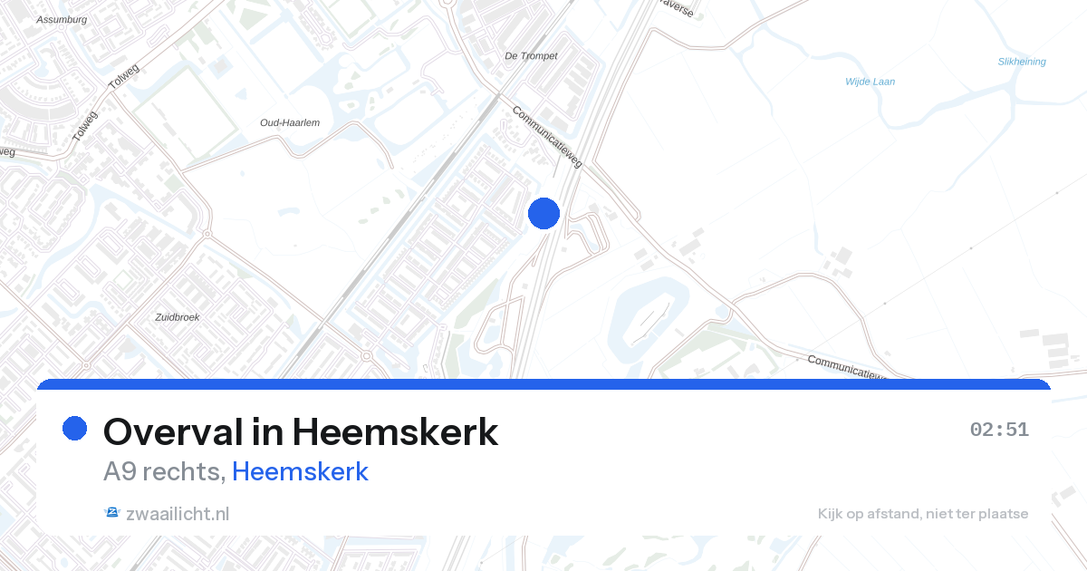 Overval in Heemskerk — 28 aug 2026