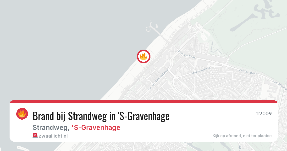 Brand bij Strandweg in 'S-Gravenhage — 7 mrt 2026