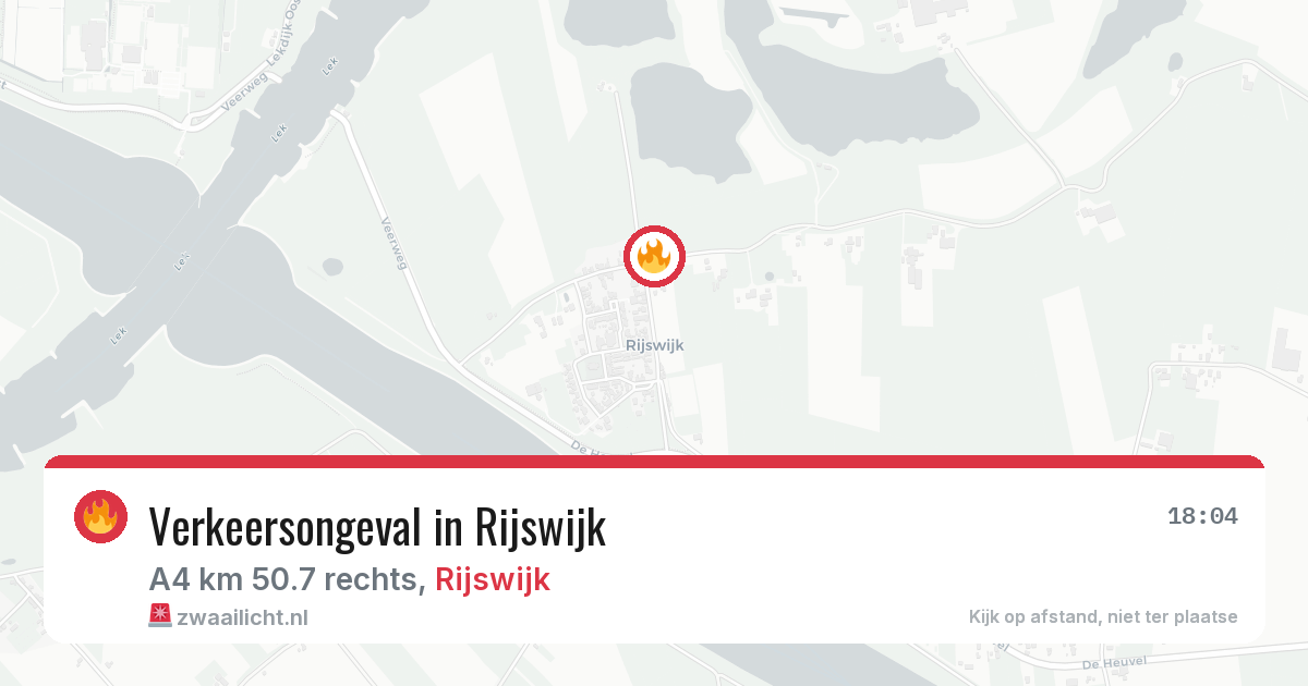 Verkeersongeval in Rijswijk — 17 feb 2026