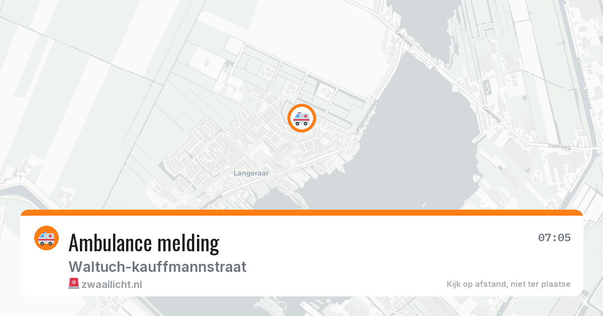 Ambulance melding — 26 jun 2026