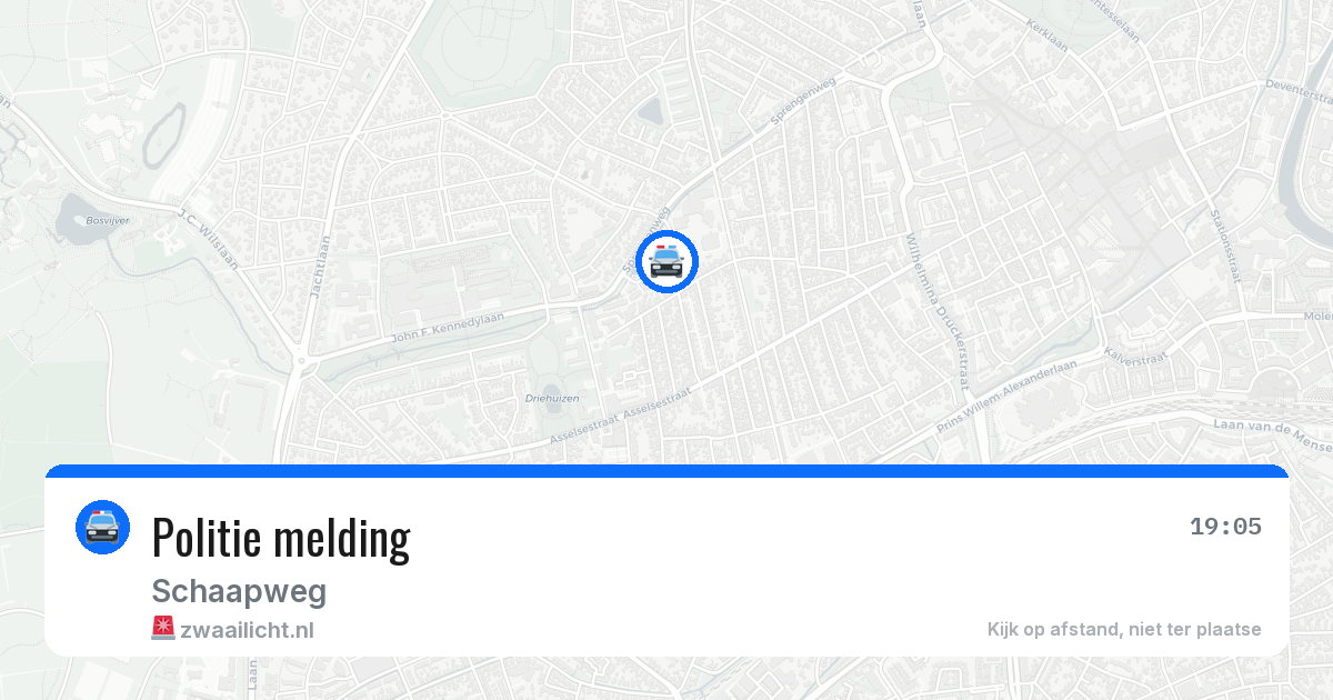 Politie melding — 11 jun 2026