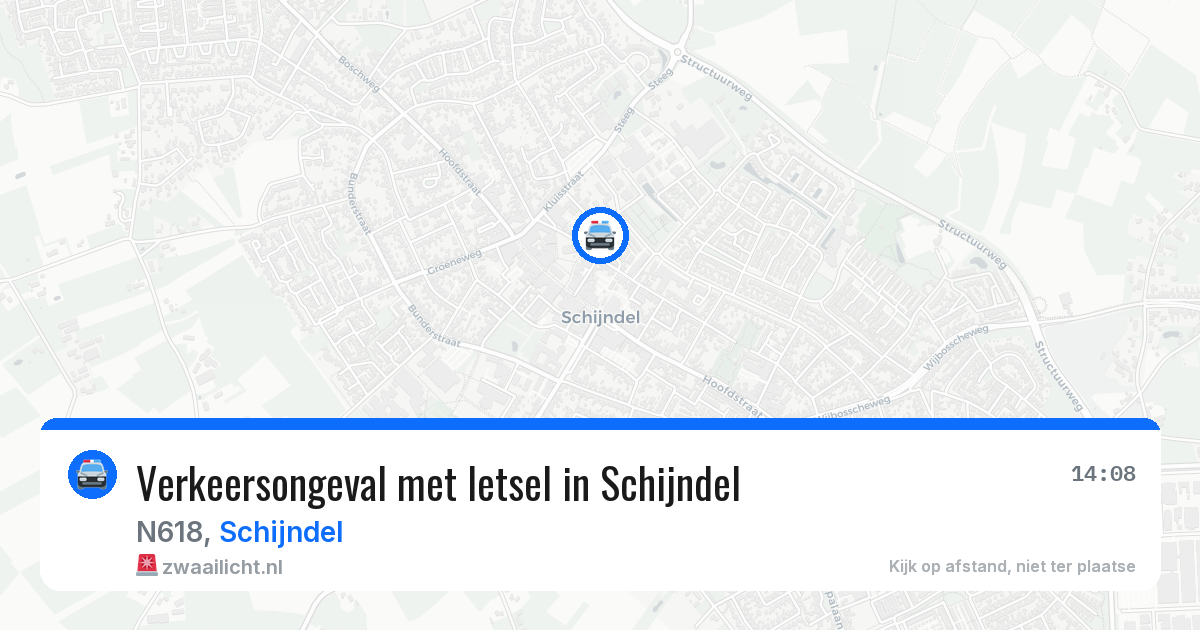 Verkeersongeval met letsel in Schijndel — 7 mei 2026